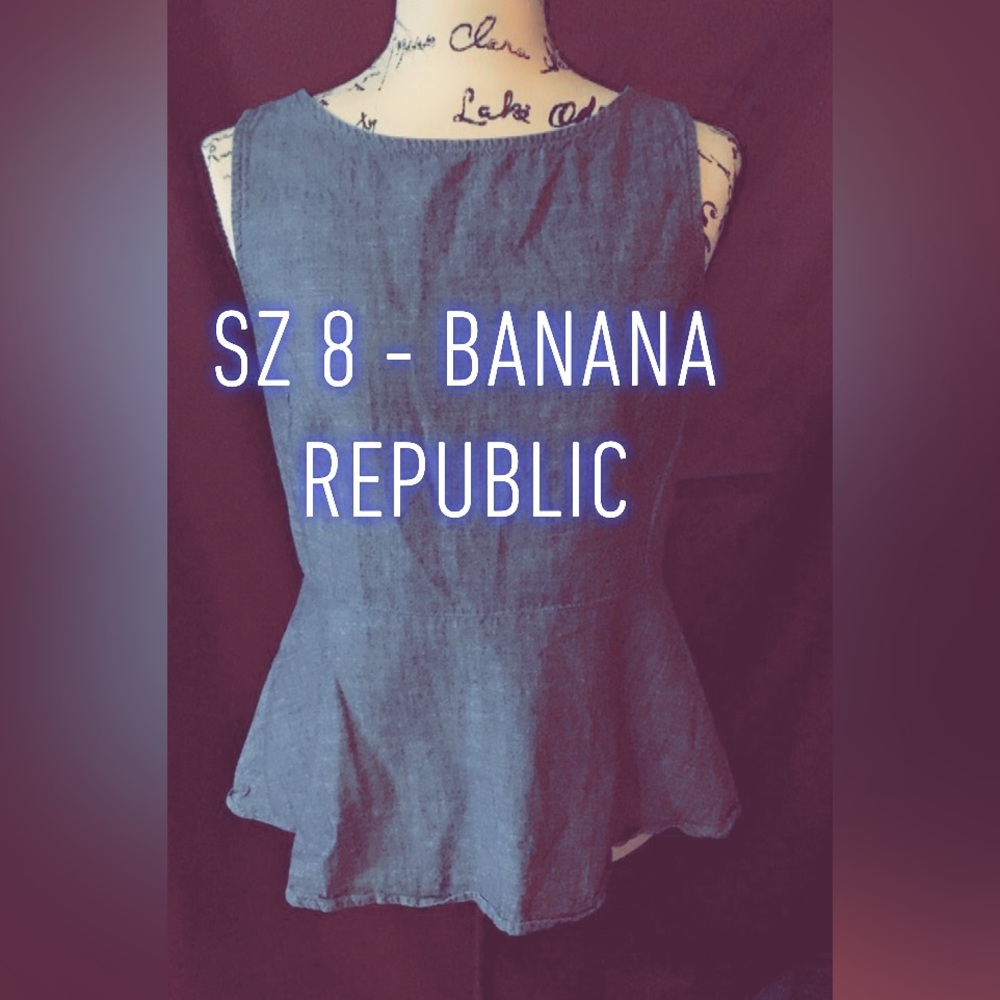 Tank top jean dress top